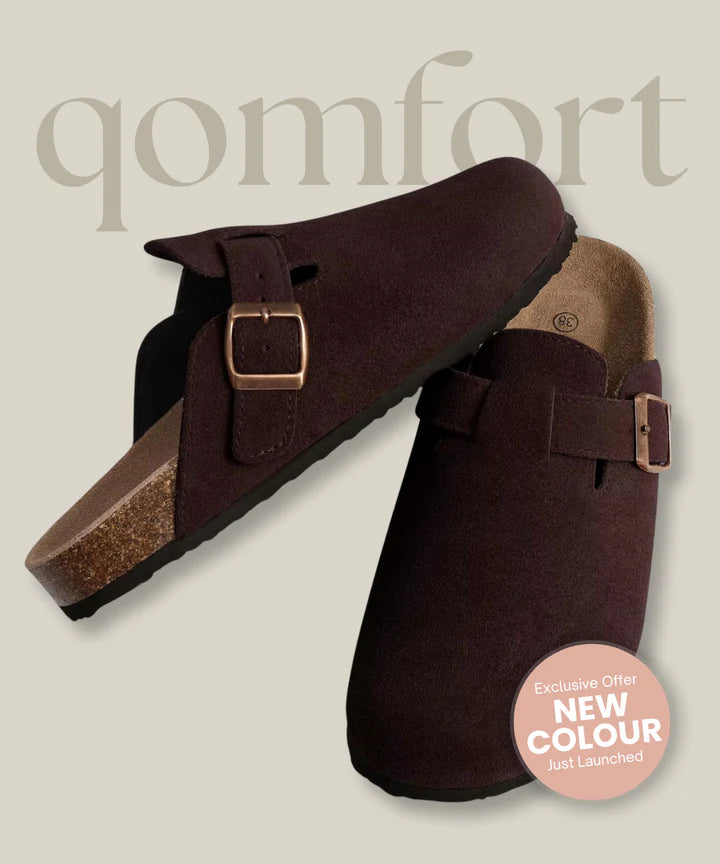 Genuine Suede Qomfort Clogs