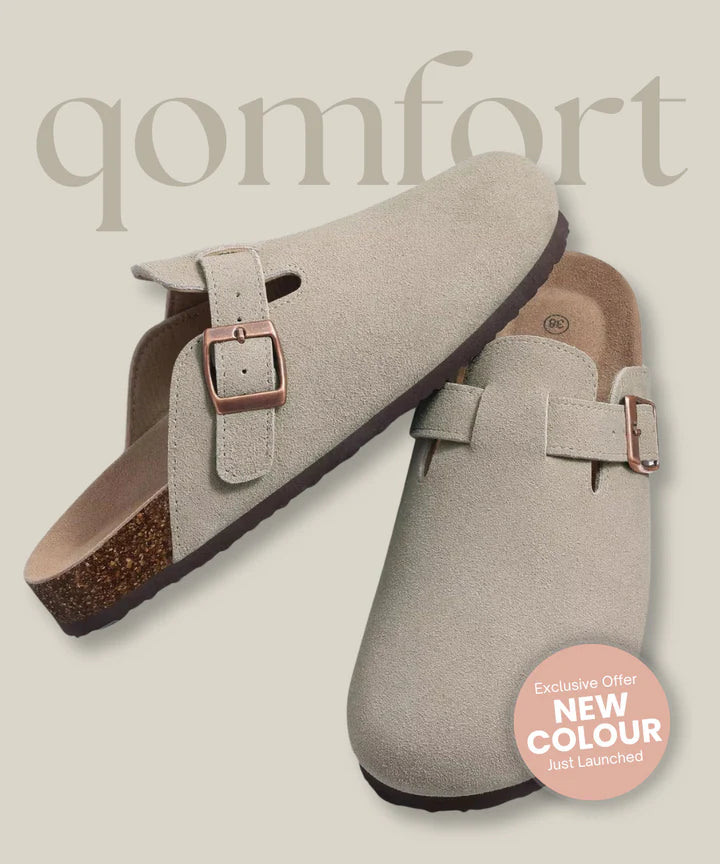 Genuine Suede Qomfort Clogs