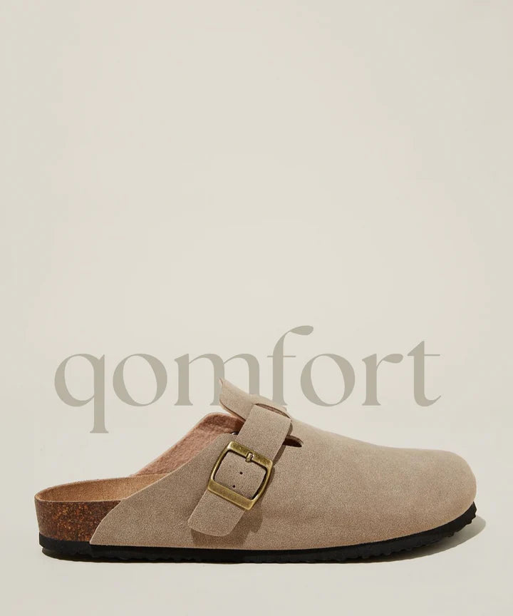 Genuine Suede Qomfort Clogs